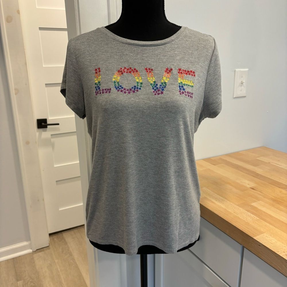 Britny Love Top Medium Grey Pride